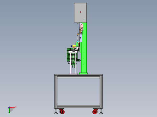 手动自锁压机sw17可编辑前视缩略图