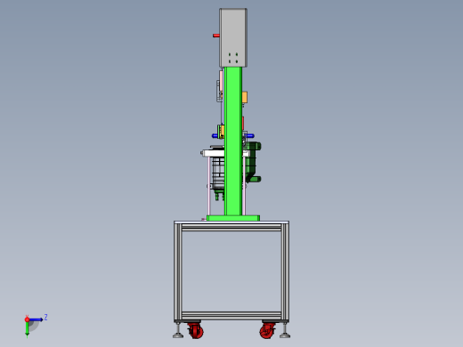 手动自锁压机sw17可编辑右视缩略图