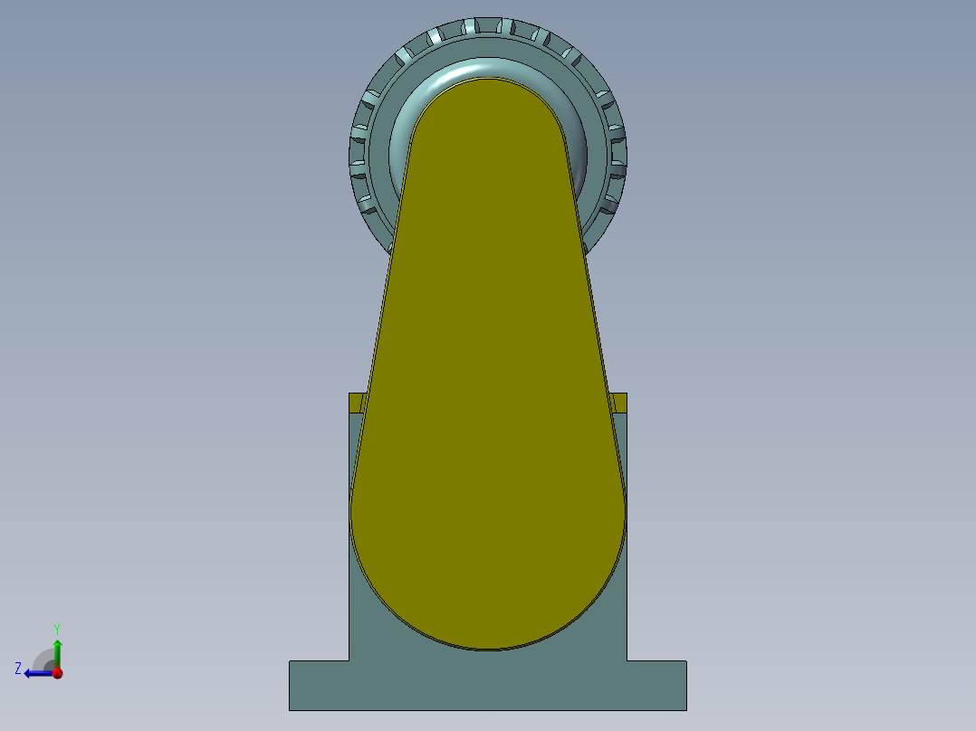 钻孔攻牙动力头-自动钻孔机（卧式右视图