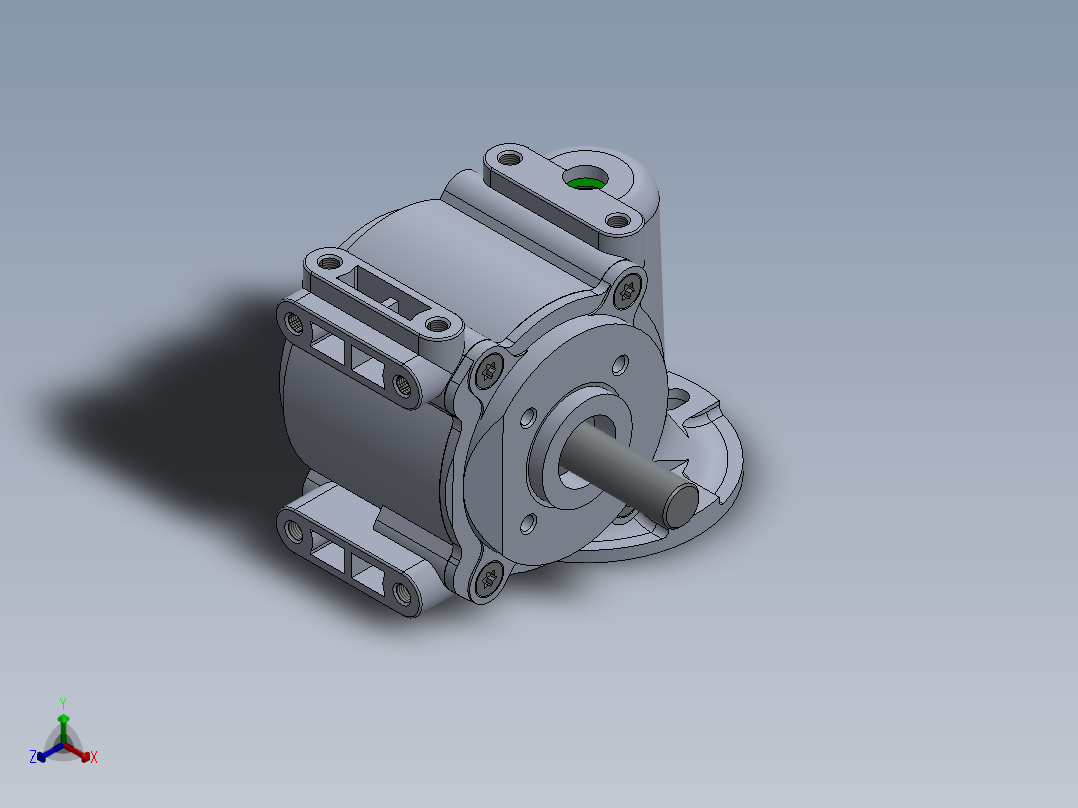 Worm Gesrbox SG80主视图