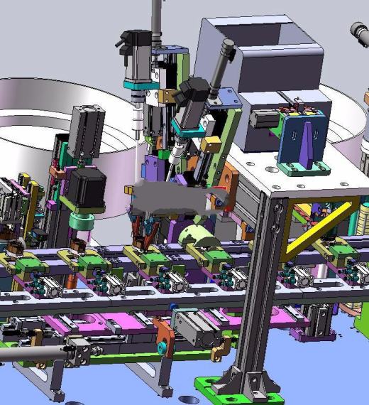 按钮开关自动组装机3D图纸三维图纸 自动组装机3D三维图纸缩略图