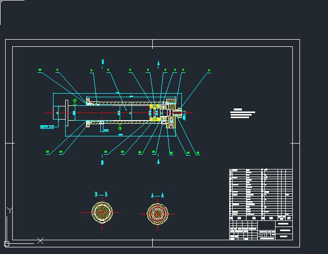 JX082-数控车床自动回转刀架设计【机械设计含7张CAD图+说明书