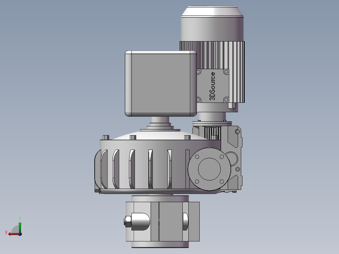 驱动电机减速机_5316后视图