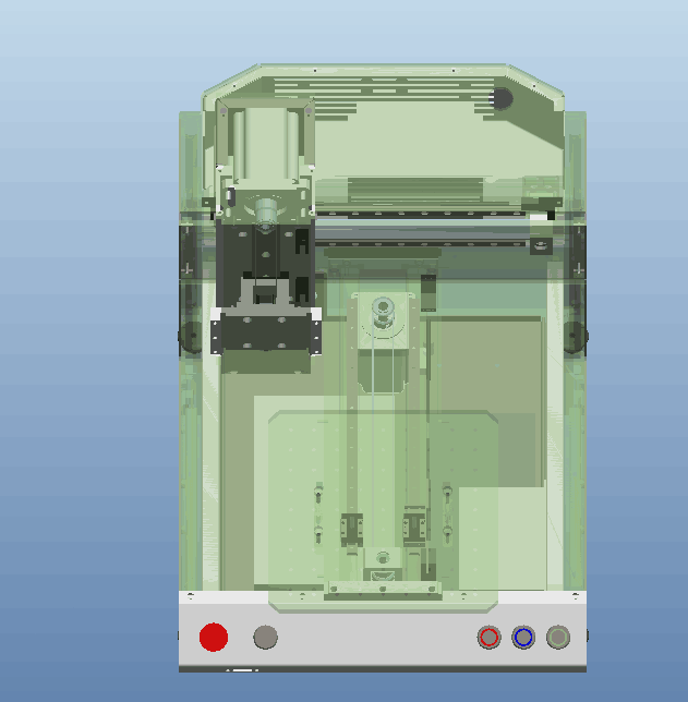 K964点胶机三轴结构平台同步轮步进电机驱动内含整套工程图
