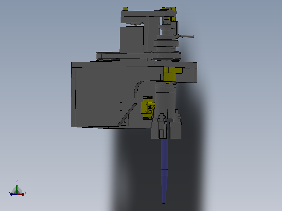 M37旋转气动夹具