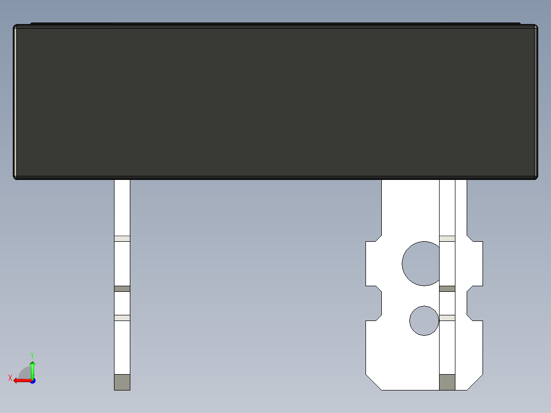 桥式整流器-GBPC_Min_Size_Low_Profile后视图