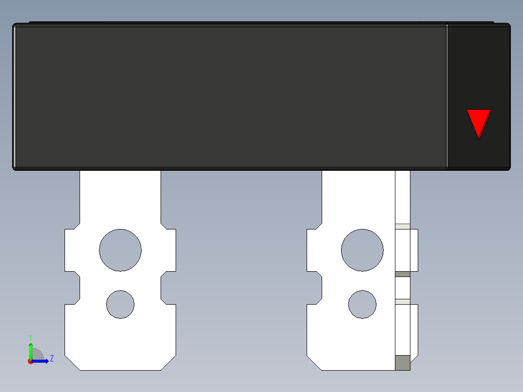 桥式整流器-GBPC_Min_Size_Low_Profile左视图