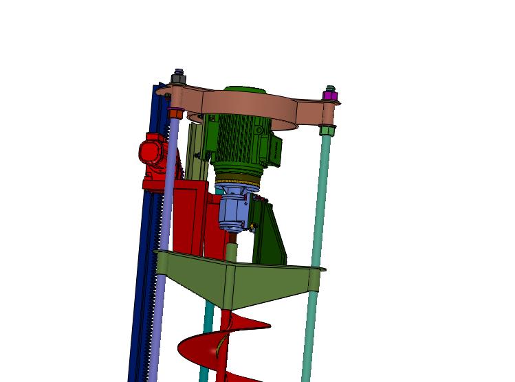 便携式轻便取样打井机