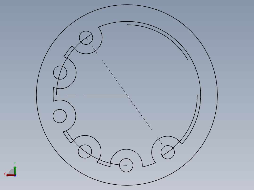 SW建模练习题-practice 21后视图