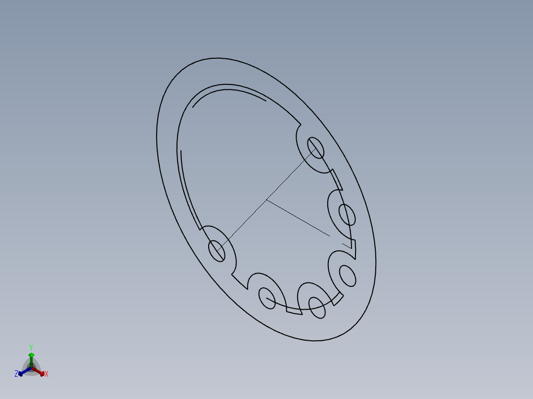 SW建模练习题-practice 21正等轴测图
