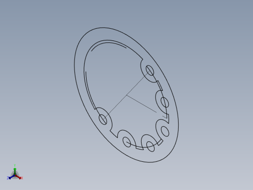 SW建模练习题-practice 21正等轴测缩略图