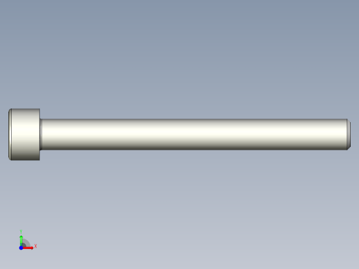 螺钉-DIN_912-M6x60.stp前视缩略图