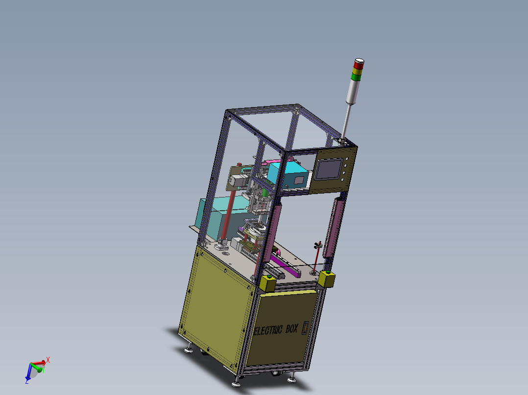 马达外壳锁螺丝机