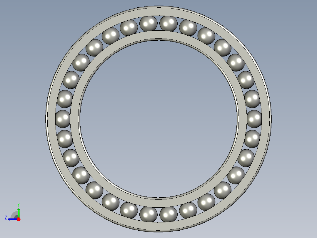 深沟球轴承61910右视图