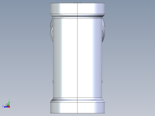 船舶管路系统S6_SeaDrainPLUS_45ReducerWye-SxSxS_37E263035_4x4x3in Sea Drain Plus - 45 Reducing Wye - SxSxS右视缩略图