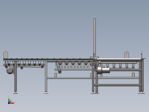 流水线九十度翻转机构设计前视缩略图