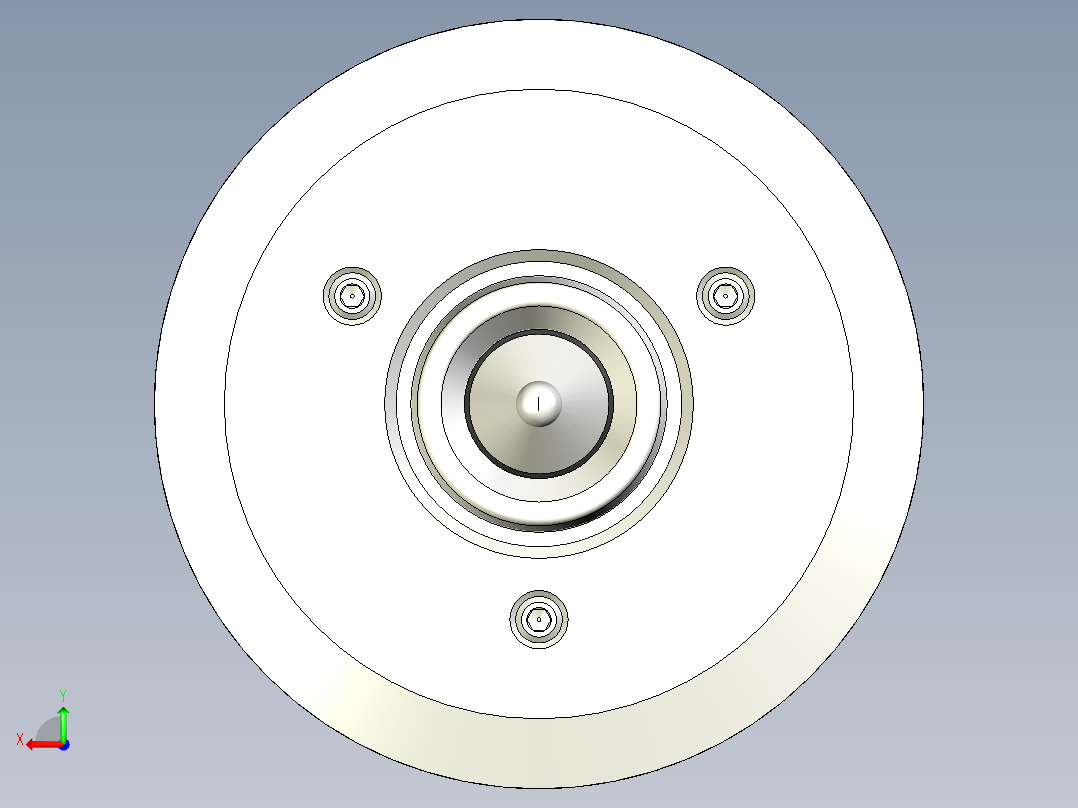 USB-C 6mm & 8mm 轴 CNC 接触式探头后视图