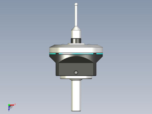 USB-C 6mm & 8mm 轴 CNC 接触式探头俯视缩略图