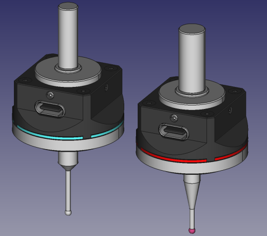 USB-C 6mm & 8mm 轴 CNC 接触式探头缩略图