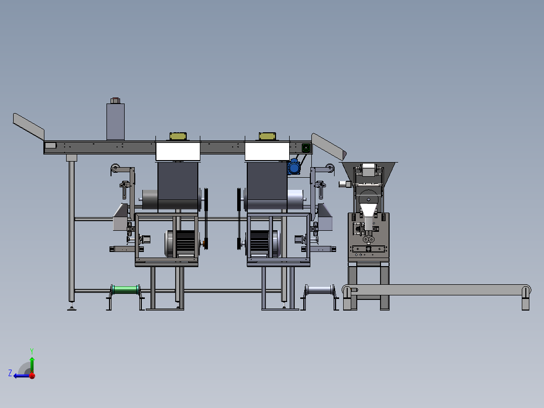 肉食者-画图+杏鲍菇包装机设计右视图