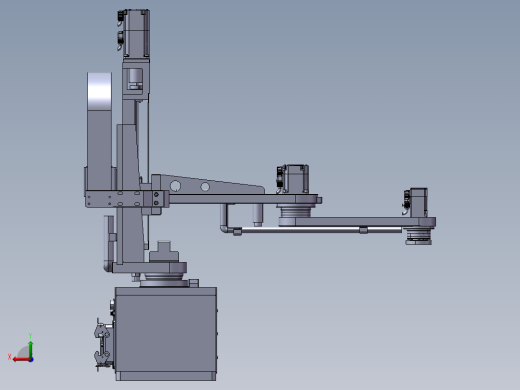 电机磁铁充磁转子组装一体机后视缩略图