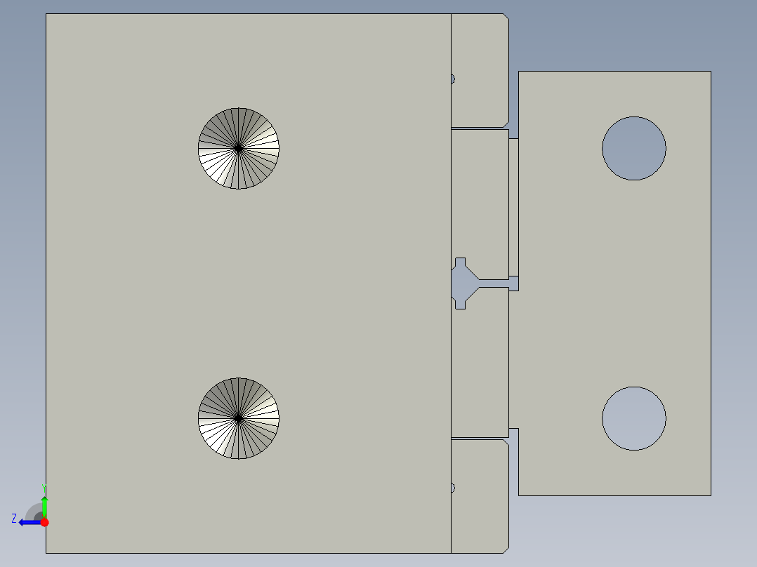 普通气爪PH08-10右视图