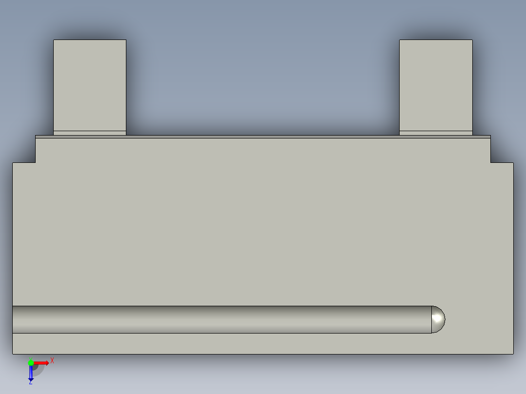 普通气爪PH08-10俯视图