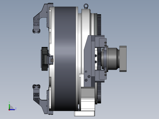 激光切管机350气动前卡盘1099536==50左视缩略图