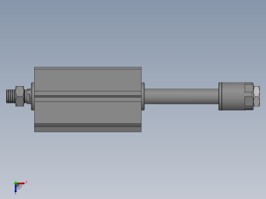 气缸TSDAJ80x120-30Bs俯视缩略图
