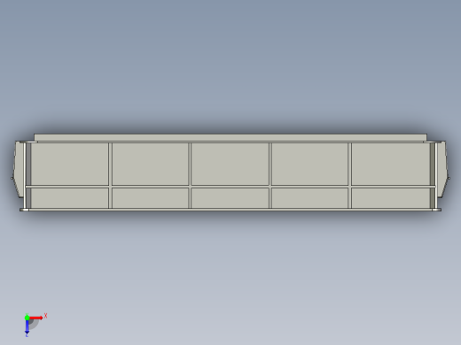周转箱10 STP CREO俯视缩略图