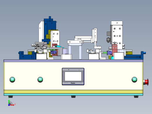 一种半自动弯折机sw18可编辑前视缩略图