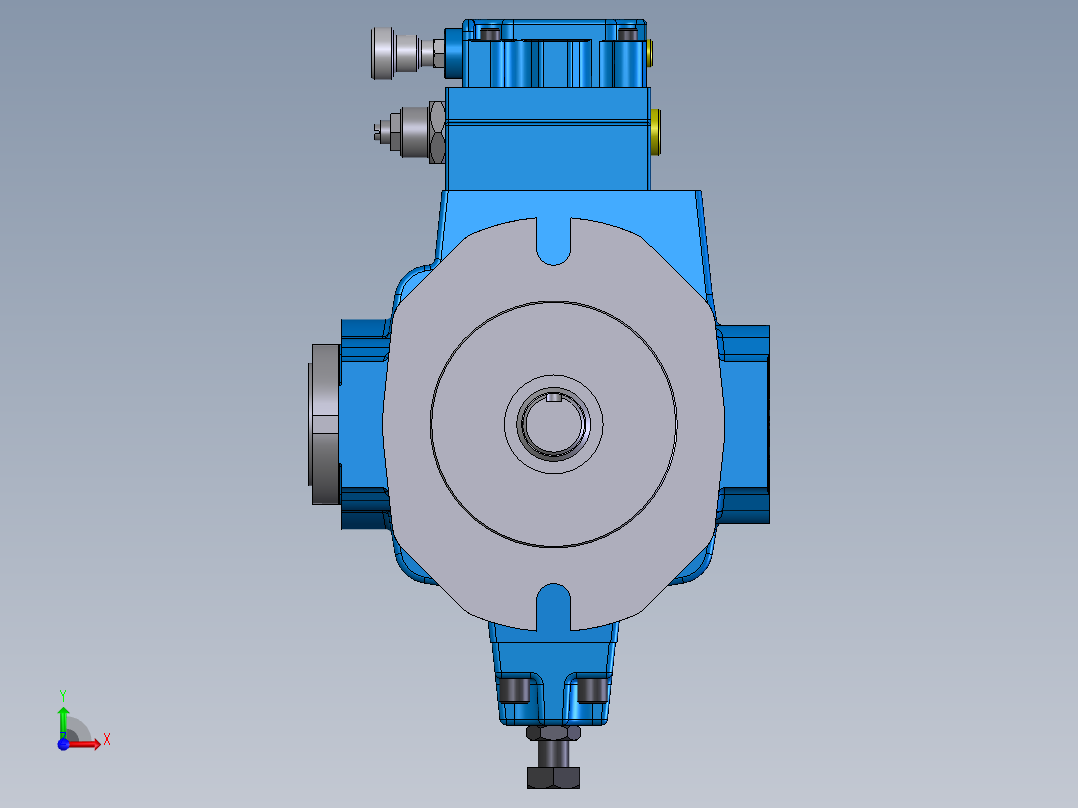Continental Hydraulics-PVX-20or29or36B30-RF-P-5S17液压元件前视图