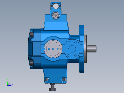 Continental Hydraulics-PVX-20or29or36B30-RF-P-5S17液压元件左视缩略图