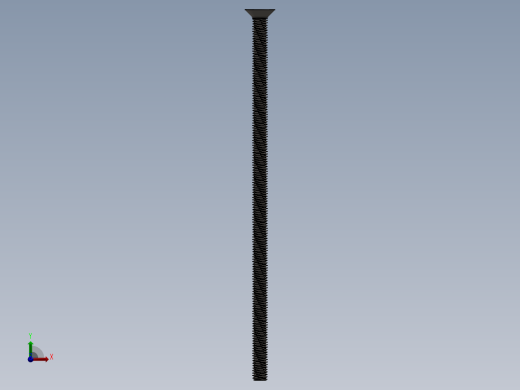 Screw_ISO_10642_M6x150_A2.SLDPRT前视缩略图