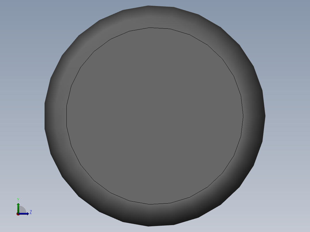 GB882-88 销轴B型6×32左视图