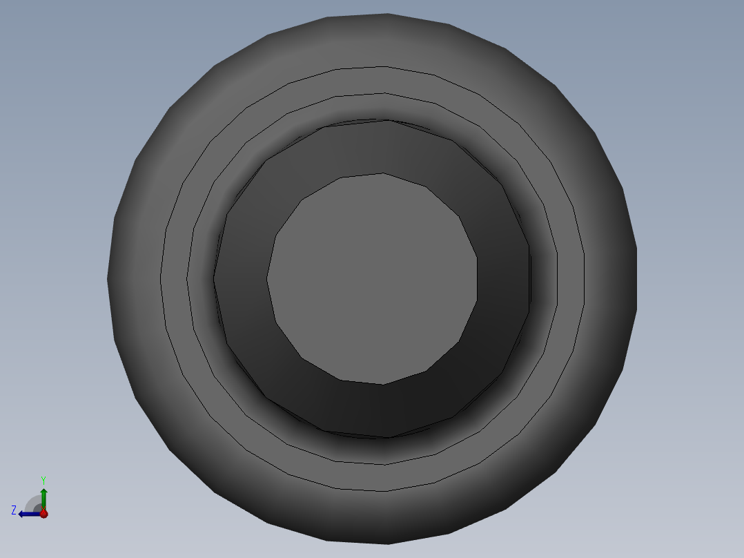 GB882-88 销轴B型6×32右视图