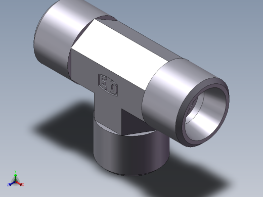 AC+AD 三通接头 T、AC-16