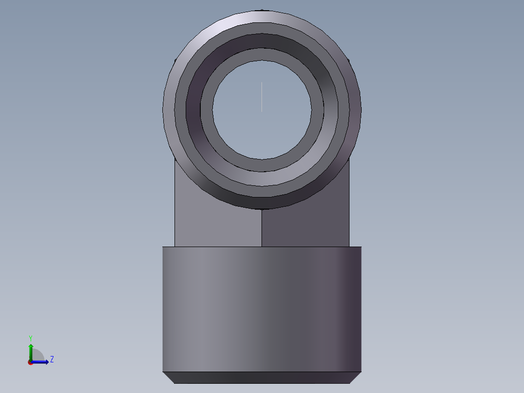 AC+AD 三通接头 T、AC-16左视图