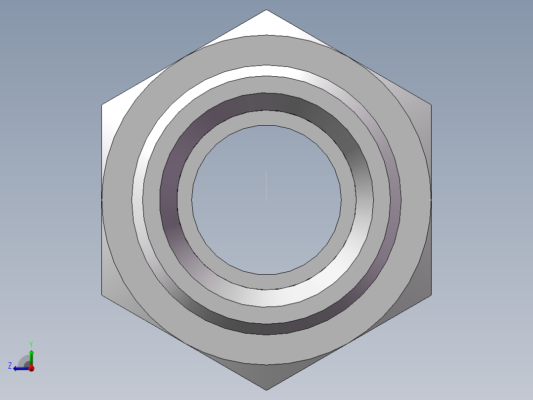直通内螺纹接头、5CM-18-16右视图