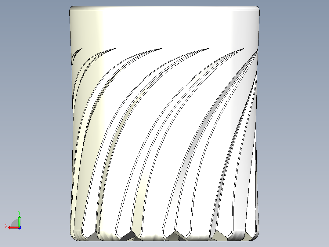 玻璃器子、杯子(31)后视图