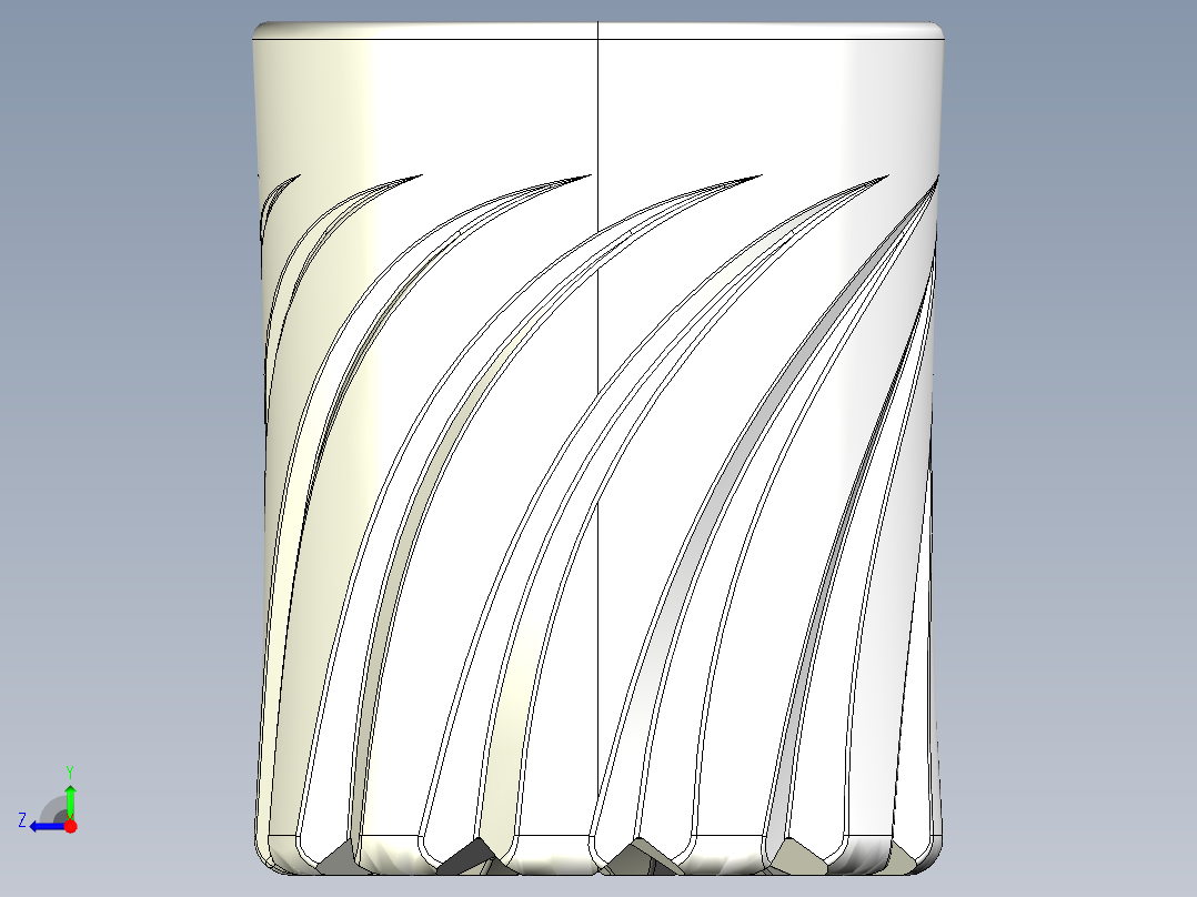 玻璃器子、杯子(31)右视图