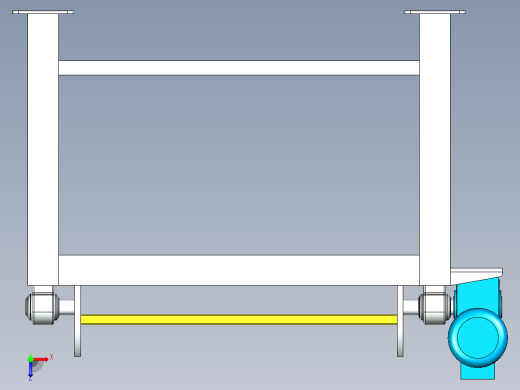 机架式变位机俯视缩略图