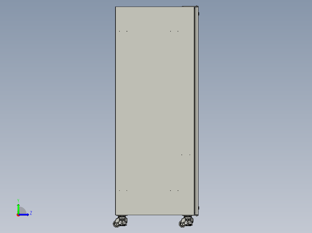 智能饮料售卖柜 1735003左视图