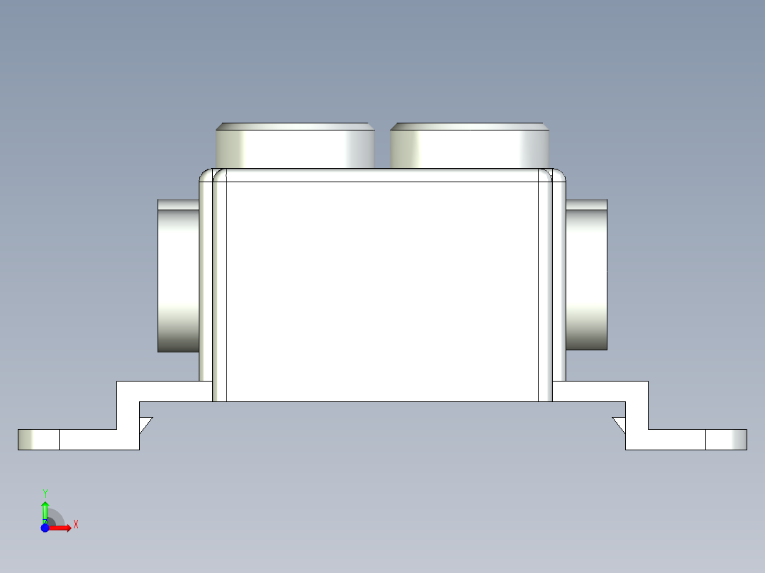 A0003203-分配块 _ 分配器_Verteilerblock前视图
