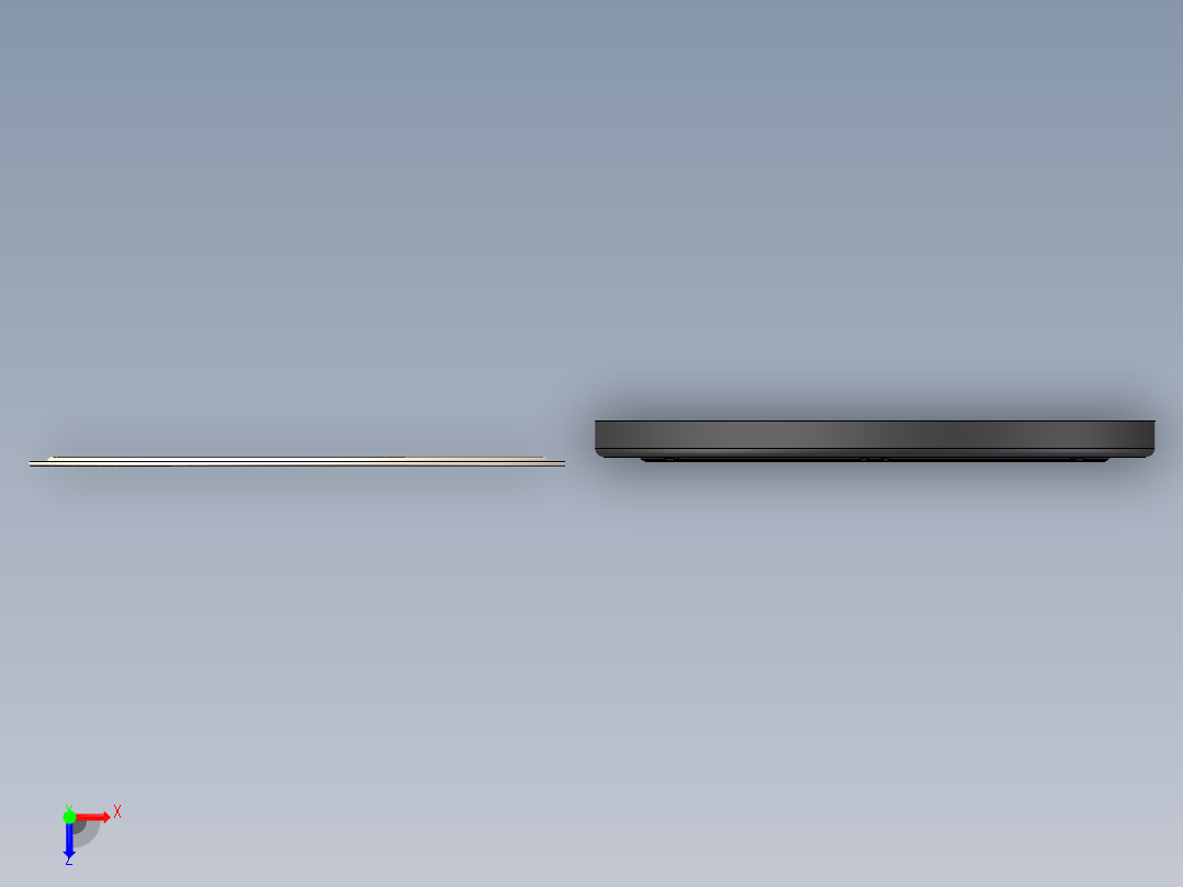 不锈钢蒸片俯视图