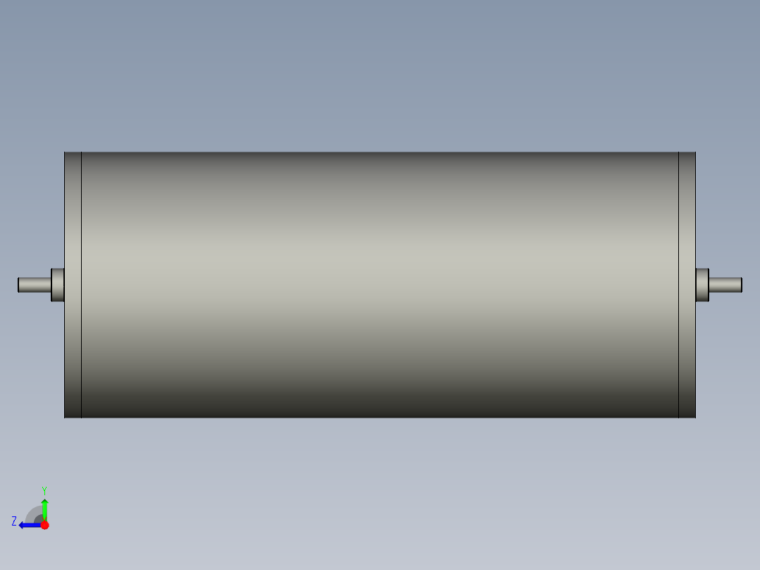 WRT-E03-12抽酸罐焊接组件右视图