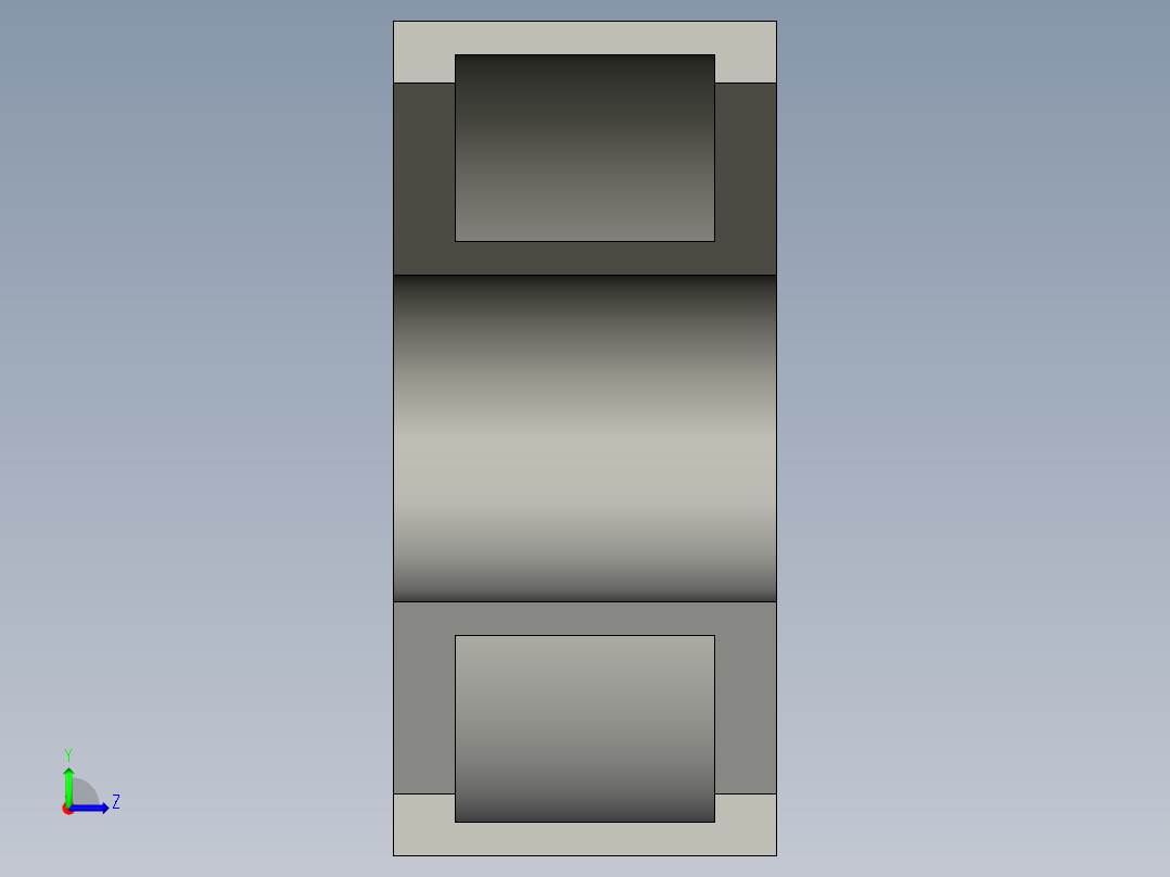 坦克链内腔18x25外腔245x37曲率半径282左视图