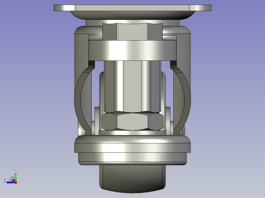 AT变速箱齿轮加工生产线设计-CMAZ40-N脚轮超轻载-V2右视缩略图