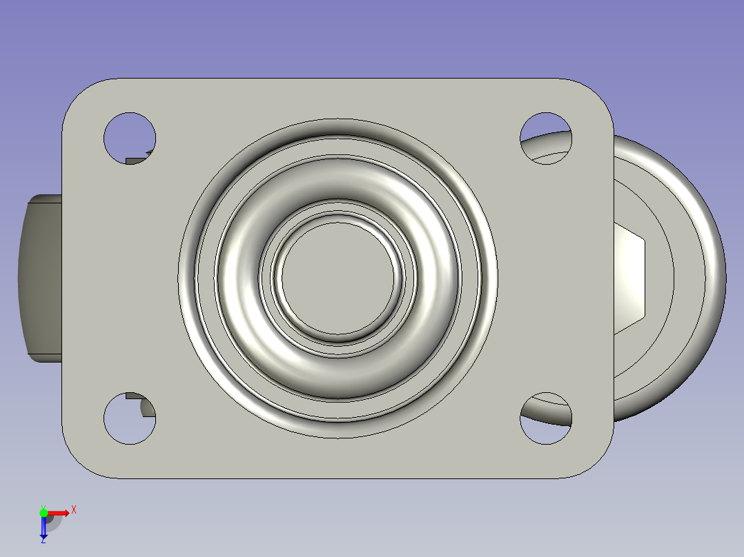 AT变速箱齿轮加工生产线设计-CMAZ40-N脚轮超轻载-V2俯视图