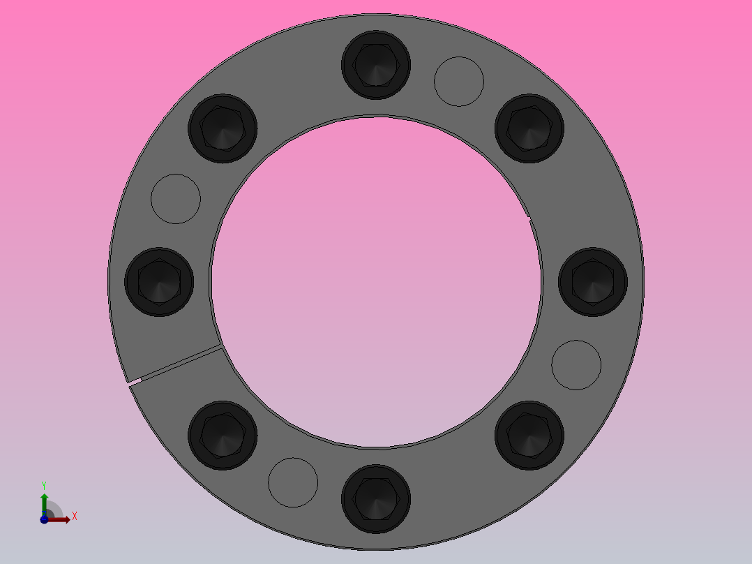 R18型胀紧联接套_R18-40-65前视图